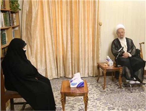 دیدار معاون رییس جمهور با آیت الله العظمی مکارم شیرازی در قم