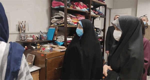 بازدید معاون  رئیس جمهور در امور زنان وخانواده از مرکز اقامتی ترک اعتیاد زنان