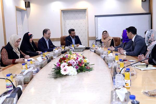 دیدار آذری جهرمی با وزیر امور زنان و خانواده افغانستان و رییس کمیته دولتی امور زنان جمهوری آذربایجان