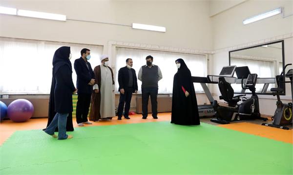 افتتاح سالن تندرستی بانوان وزارت ارتباطات