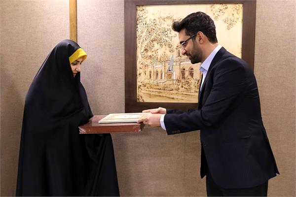 برگزاری مراسم معارفه مشاور وزیر در امور بانوان