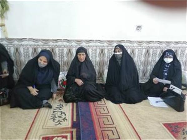 دیدار با خانواده شهید همزمان با سفر معاونت  امور زنان و خانواده ریاست جمهوری به استان کهگیلویه و بویراحمد