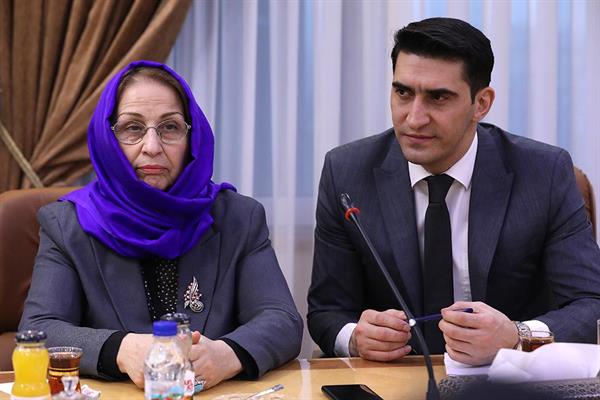دیدار آذری جهرمی با وزیر امور زنان و خانواده افغانستان و رییس کمیته دولتی امور زنان جمهوری آذربایجان