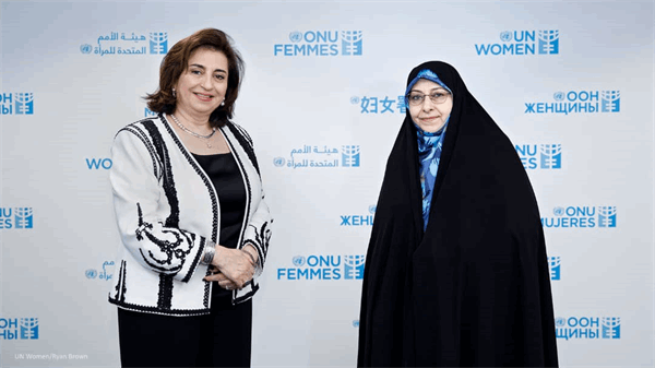 دیدار با مدیر اجرایی بخش زنان سازمان ملل متحد