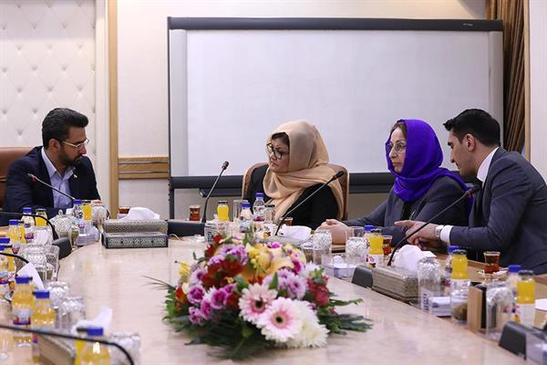 دیدار آذری جهرمی با وزیر امور زنان و خانواده افغانستان و رییس کمیته دولتی امور زنان جمهوری آذربایجان