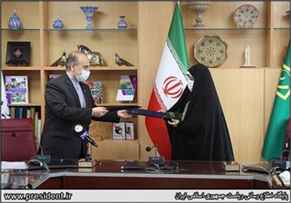 تفاهم نامه همکاری معاونت امور زنان و خانواده ریاست جمهوری و وزارت ورزش و جوانان امضا شد