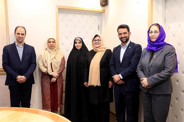 دیدار آذری جهرمی با وزیر امور زنان و خانواده افغانستان و رییس کمیته دولتی امور زنان جمهوری آذربایجان